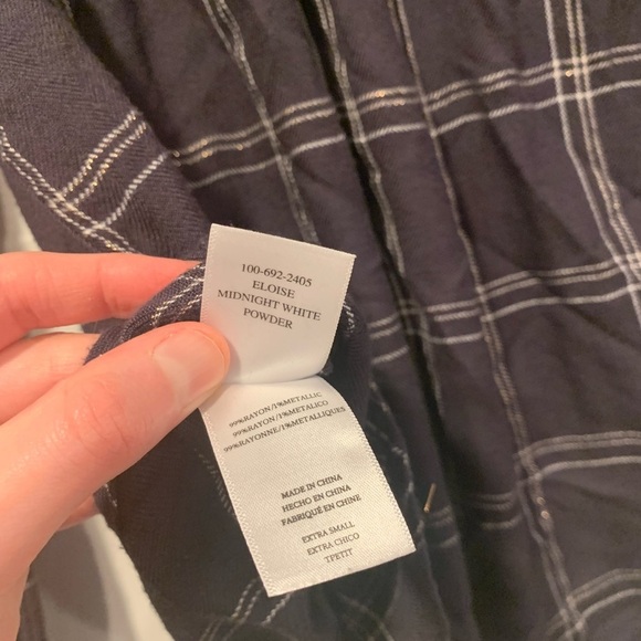 Rails Eloise Button Front Plaid Top - Picture 5 of 5